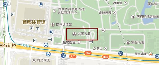 大厦简略地图